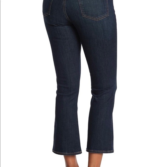 VERONICA BEARD Carolyn High Rise Baby Bootcut Midn - Picture 2 of 3